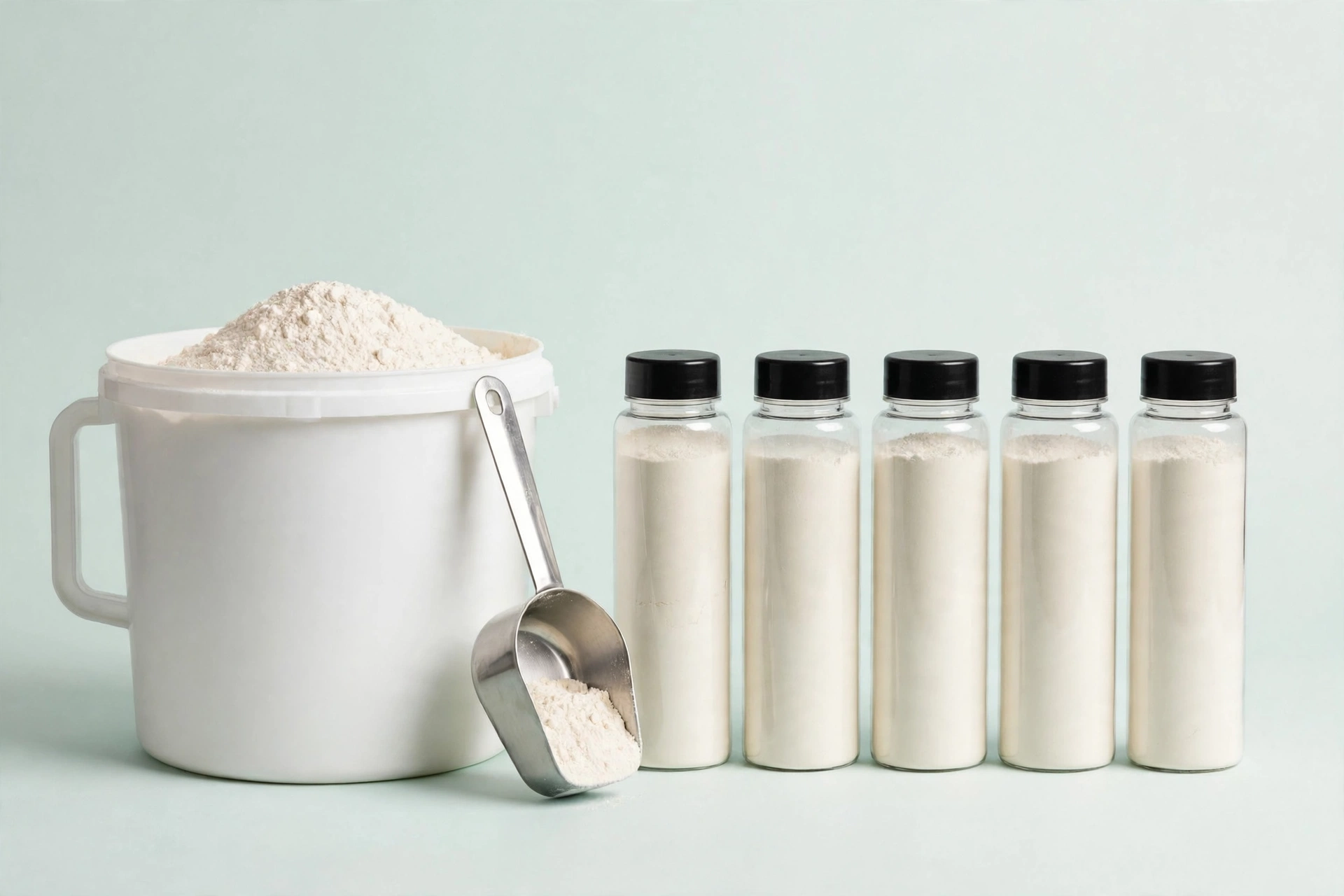 Bulk tubs and pouches of electrolyte powder for everyday use
